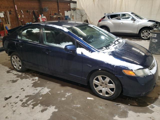 1HGFA16597L116016 - 2007 HONDA CIVIC LX BLUE photo 4