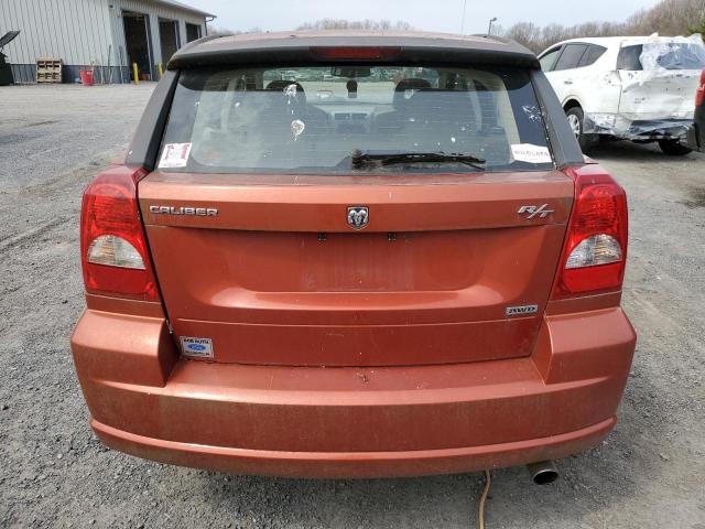 1B3HE78K87D583151 - 2007 DODGE CALIBER R/T ORANGE photo 6