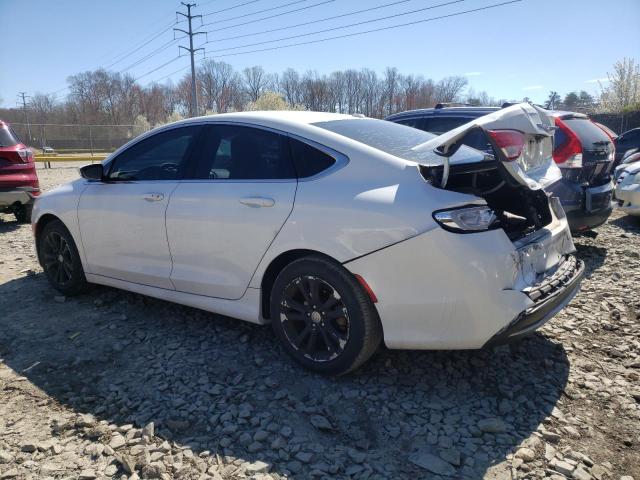 1C3CCCAB8FN603462 - 2015 CHRYSLER 200 LIMITED WHITE photo 2