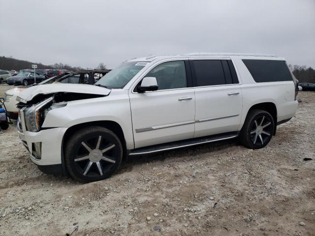 1GYS4HKJ2GR221228 - 2016 CADILLAC ESCALADE ESV LUXURY WHITE photo 1