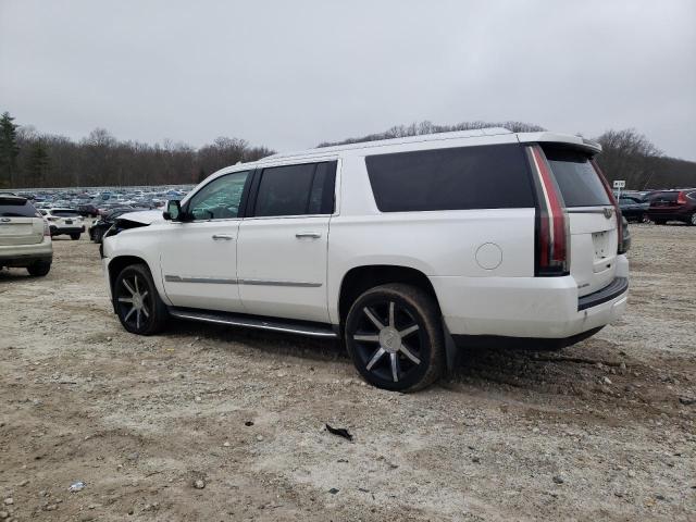 1GYS4HKJ2GR221228 - 2016 CADILLAC ESCALADE ESV LUXURY WHITE photo 2