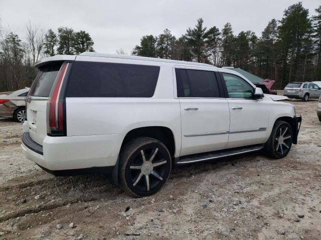 1GYS4HKJ2GR221228 - 2016 CADILLAC ESCALADE ESV LUXURY WHITE photo 3