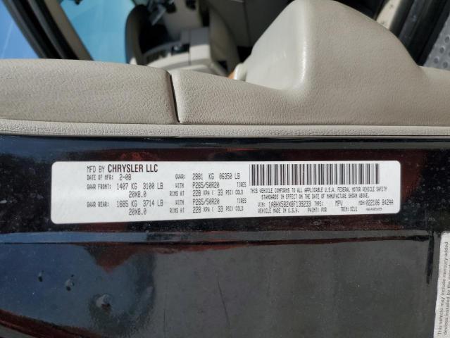 1A8HX582X8F139233 - 2008 CHRYSLER ASPEN LIMITED 黑色 照片 14