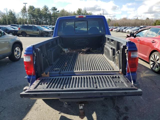 1FTZR45E22PB40196 - 2002 FORD RANGER SUPER CAB BLUE photo 10