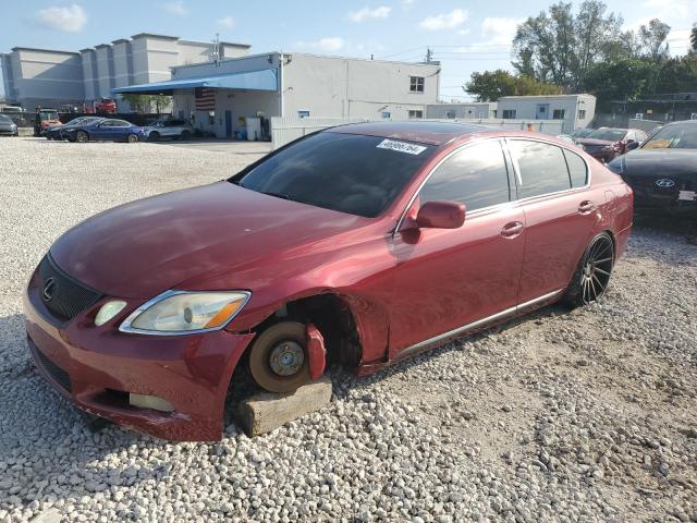 JTHBE96S370011784 - 2007 LEXUS GS 350 RED photo 1