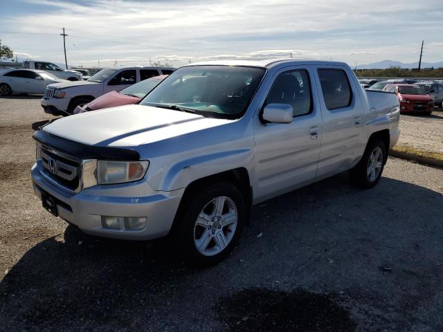 5FPYK16599B101792 - 2009 HONDA RIDGELINE RTL SILVER photo 1