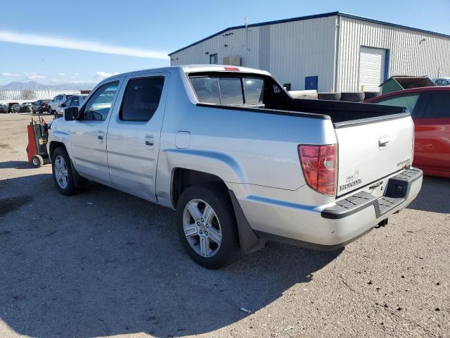 5FPYK16599B101792 - 2009 HONDA RIDGELINE RTL SILVER photo 2