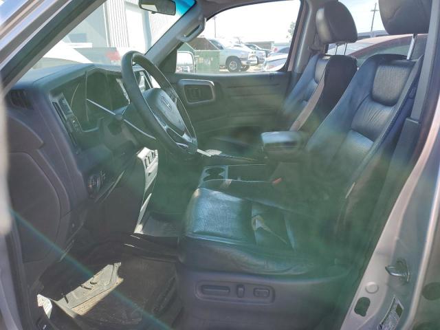 5FPYK16599B101792 - 2009 HONDA RIDGELINE RTL SILVER photo 7