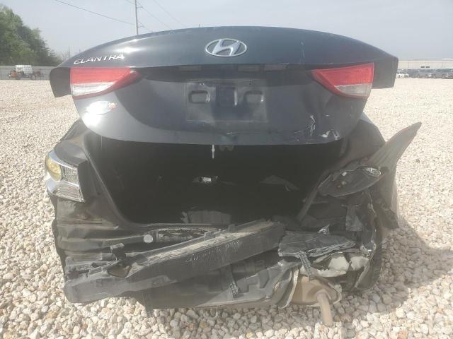 5NPDH4AE6BH035093 - 2011 HYUNDAI ELANTRA GLS BLACK photo 6