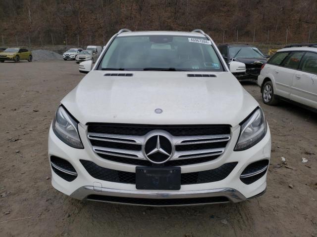 4JGDA5HB6GA782001 - 2016 MERCEDES-BENZ GLE 350 4MATIC WHITE photo 5