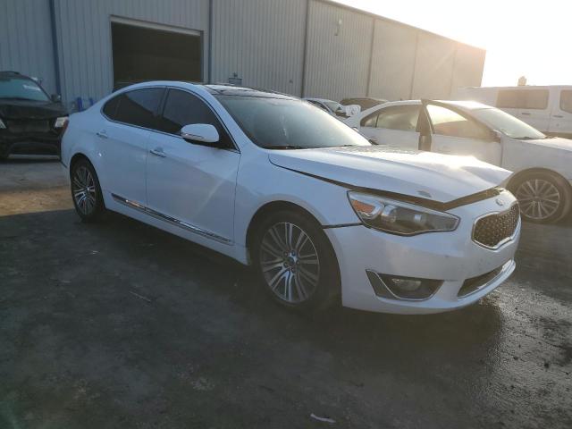 KNALN4D72F5173928 - 2015 KIA CADENZA PREMIUM WHITE photo 4