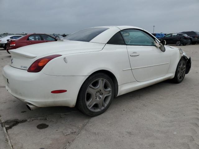 JTHFN48Y040059003 - 2004 LEXUS SC 430 WHITE photo 3