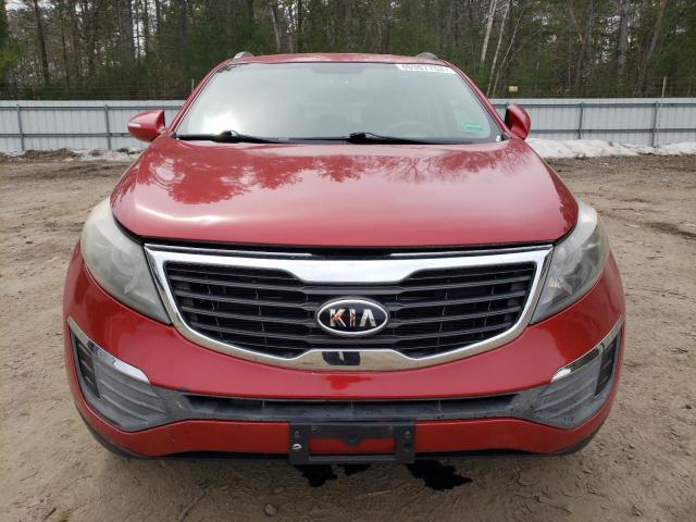 KNDPB3A22C7195864 - 2012 KIA SPORTAGE BASE RED photo 5