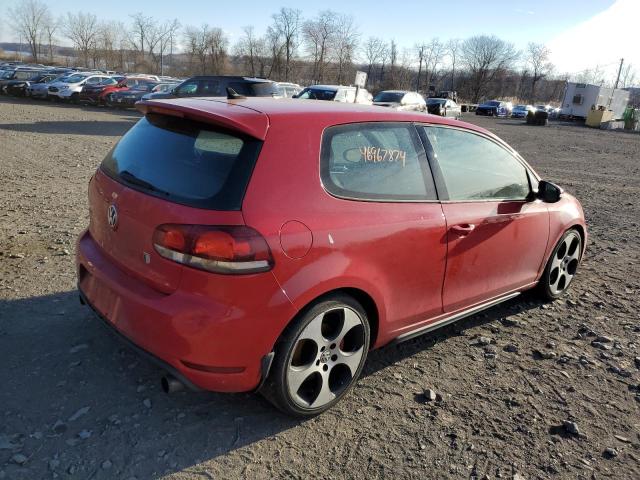 WVWFV7AJXAW305371 - 2010 VOLKSWAGEN GTI RED photo 3