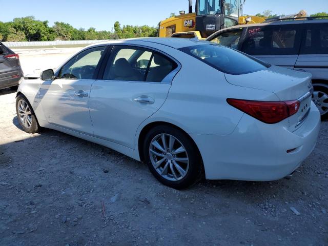 JN1EV7AP6HM732099 - 2017 INFINITI Q50 PREMIUM WHITE photo 2