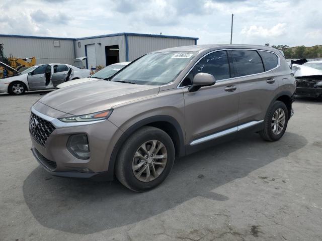 5NMS33AD0KH005205 - 2019 HYUNDAI SANTA FE SEL GRAY photo 1