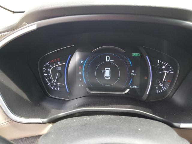 5NMS33AD0KH005205 - 2019 HYUNDAI SANTA FE SEL Մոխրագույն լուսանկար 9
