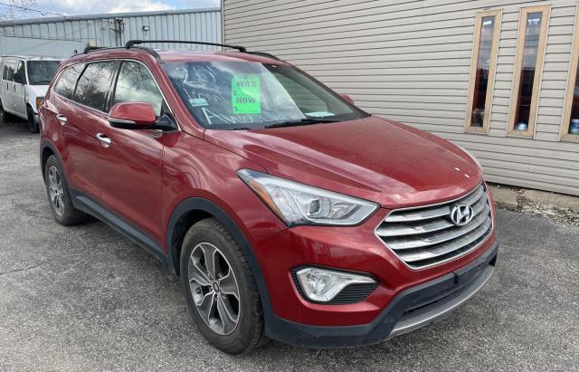 KM8SNDHF3DU027665 - 2013 HYUNDAI SANTA FE GLS RED photo 1