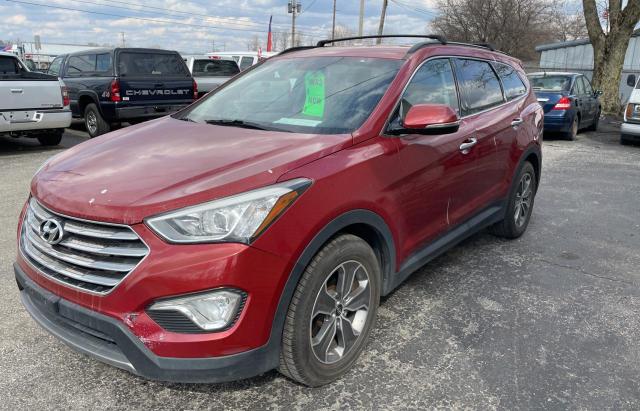 KM8SNDHF3DU027665 - 2013 HYUNDAI SANTA FE GLS RED photo 2