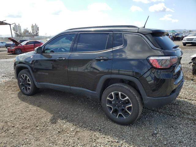 3C4NJDDB6MT599646 - 2021 JEEP COMPASS TRAILHAWK BLACK photo 2