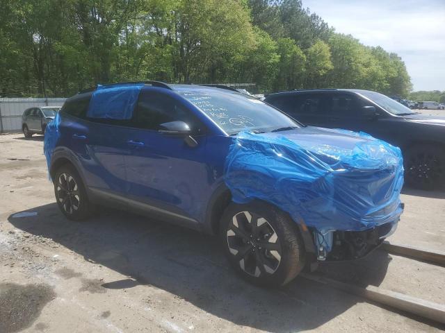 5XYK6CAF8PG021470 - 2023 KIA SPORTAGE X LINE BLUE photo 4