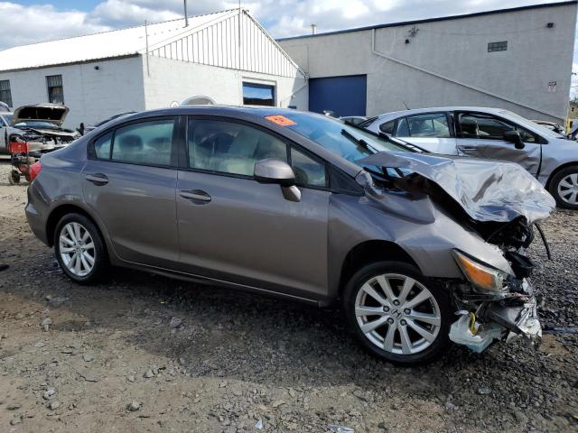 19XFB2F84CE336193 - 2012 HONDA CIVIC EX GRAY photo 4