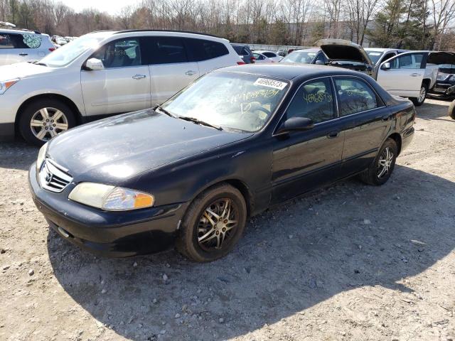 1YVGF22CX25260714 - 2002 MAZDA 626 LX BLACK photo 1