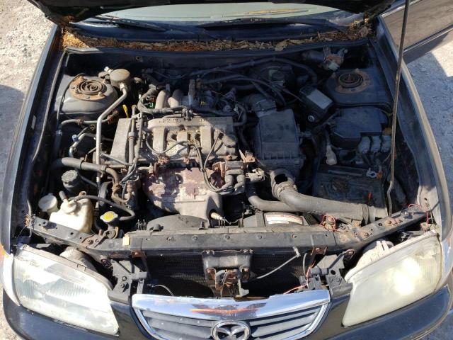 1YVGF22CX25260714 - 2002 MAZDA 626 LX BLACK photo 11