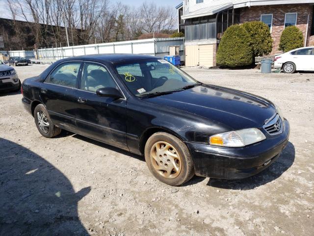 1YVGF22CX25260714 - 2002 MAZDA 626 LX BLACK photo 4