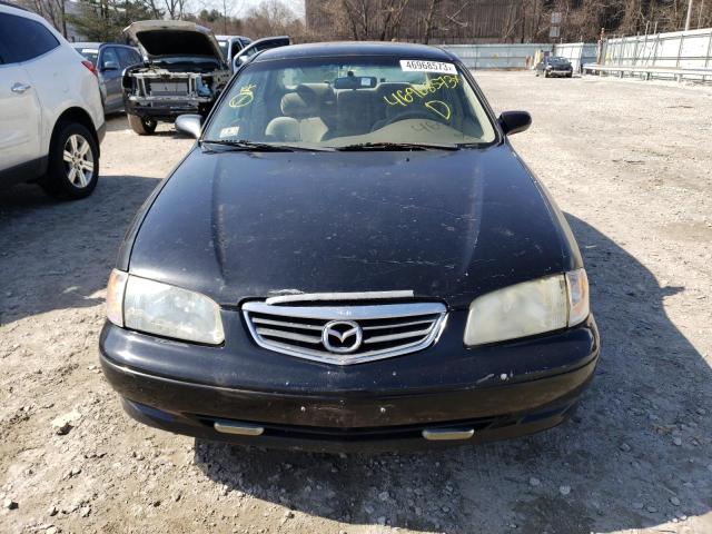 1YVGF22CX25260714 - 2002 MAZDA 626 LX BLACK photo 5