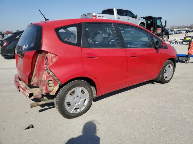 JHMGE8H3XDC079256 - 2013 HONDA FIT RED photo 3