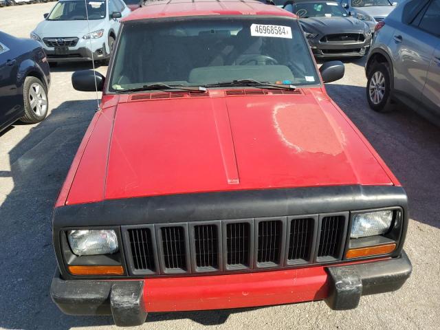 1J4FF68S0XL600165 - 1999 JEEP CHEROKEE SPORT RED photo 5