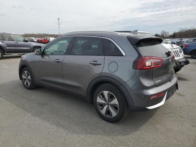 KNDCC3LC0J5119781 - 2018 KIA NIRO EX GRAY photo 2