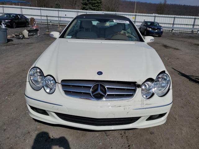 WDBTK56F78F250889 - 2008 MERCEDES-BENZ CLK 350 WHITE photo 5