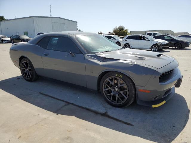 2C3CDZFJXKH541324 - 2019 DODGE CHALLENGER R/T SCAT PACK GRAY photo 4