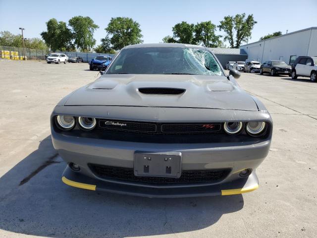 2C3CDZFJXKH541324 - 2019 DODGE CHALLENGER R/T SCAT PACK GRAY photo 5