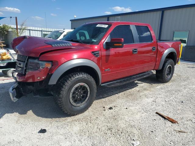 1FTFW1R60EFB57215 - 2014 FORD F150 SVT RAPTOR RED photo 1