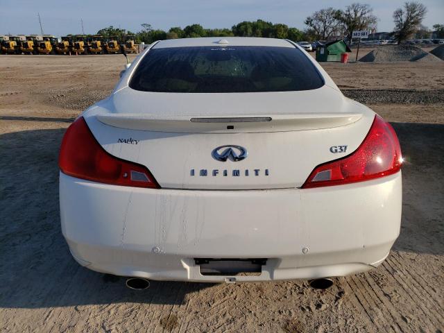 JN1CV6EK8DM922903 - 2013 INFINITI G37 JOURNEY WHITE photo 6