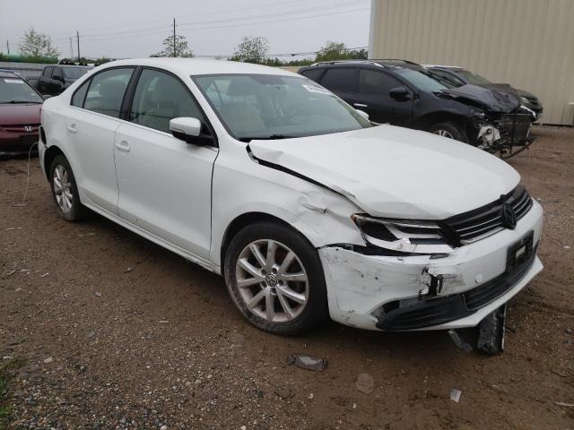 3VWD07AJ9EM322865 - 2014 VOLKSWAGEN JETTA SE WHITE photo 4