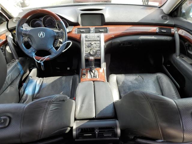 JH4KB2F64AC002679 - 2010 ACURA RL BLACK photo 8