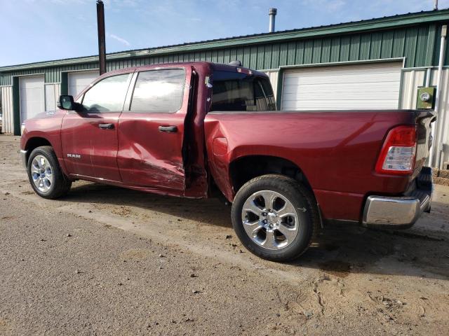 1C6RRFFG3PN571295 - 2023 RAM 1500 BIG HORN/LONE STAR MAROON photo 2