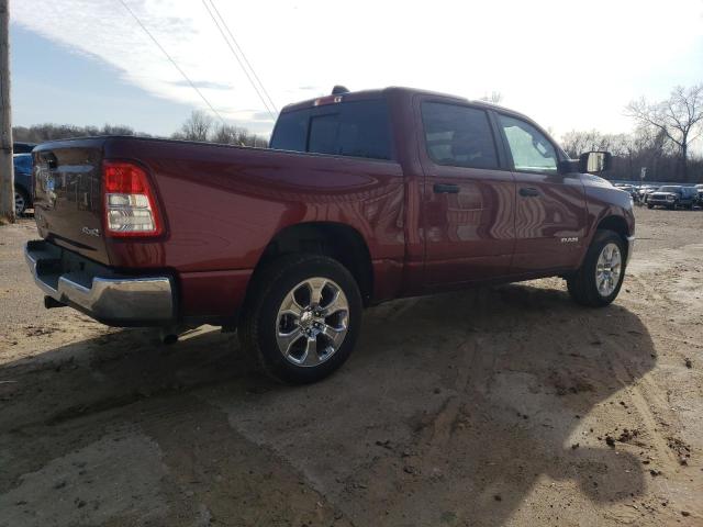 1C6RRFFG3PN571295 - 2023 RAM 1500 BIG HORN/LONE STAR MAROON photo 3