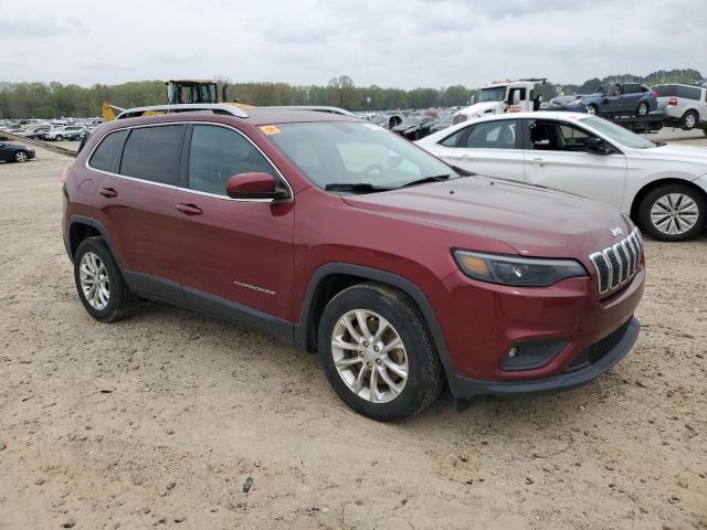 1C4PJLCB6KD262952 - 2019 JEEP CHEROKEE LATITUDE MAROON photo 4