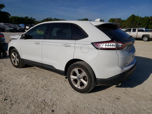 2FMPK3G92JBB09361 - 2018 FORD EDGE SE WHITE photo 2