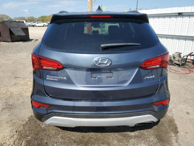 5NMZU3LB3HH016246 - 2017 HYUNDAI SANTA FE S GRAY photo 6