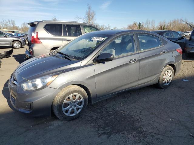 KMHCT4AE9CU109121 - 2012 HYUNDAI ACCENT GLS GRAY photo 1