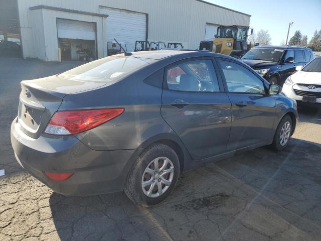 KMHCT4AE9CU109121 - 2012 HYUNDAI ACCENT GLS GRAY photo 3