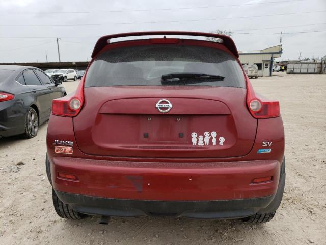 JN8AF5MR3DT211856 - 2013 NISSAN JUKE S RED photo 6