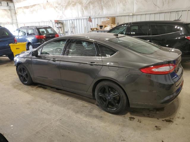 3FA6P0H73GR125338 - 2016 FORD FUSION SE GRAY photo 2