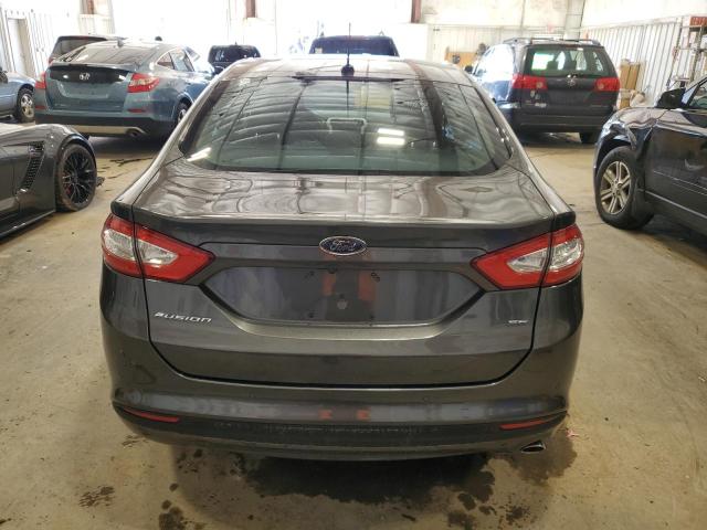 3FA6P0H73GR125338 - 2016 FORD FUSION SE GRAY photo 6